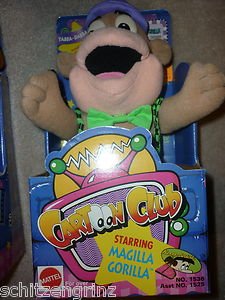 Mattel Cartoon Club Network Plush Magilla Gorilla 10" 1993 action figure