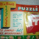 Mar Toys Vintage T Puzzle (1950s?)
