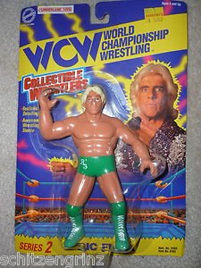 OSFT WCW Series 2 Hard Rubber Ric Flair Action Figure 1994  wwf