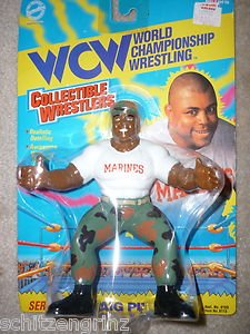 OSFT WCW Series 3 Craig Pittman sgt pitbull Action Figure 1994  wwf
