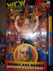 OSFT WCW Diamond Dallas Page DDP Double Axe Handle action figure 1998 wwe