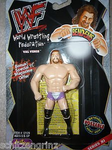 Just Toys WWF Bend-Ems Series XI  11 Val Venis action figure 1999  bendy wwe
