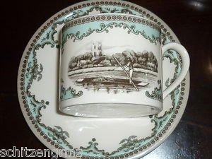 Johnson Bros River Scenes Coffee Tea Cup Mug made in  England (brothers)