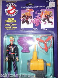 Kenner Real Ghostbusters Egon Spengler w/ Crazy Copter Action Figure 1986