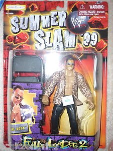Jakks WWF Wrestlemania XV Fully Loaded 2 The Rock Action Figure 1998 wwe