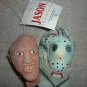 Jason and Freddy Krueger heads action figure 1994 Topstone Ind.