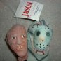Jason and Freddy Krueger heads action figure 1994 Topstone Ind.