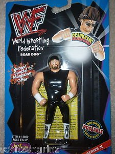 Just Toys WWF Bend-Ems Series X 10 Road Dogg Jesse James bendy action figure '98