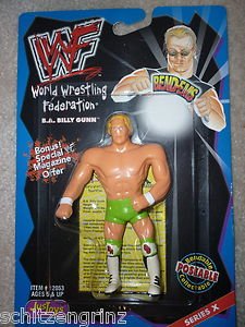 Just Toys WWF Bend-Ems Series X 10 B.A. Billy Gun bendy action figure 98 wwe
