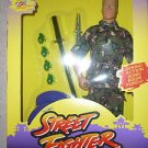 Hasbro Street Fighter Col Guile jean claude van damme 12" Action Figure gi joe