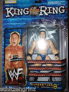 Jakks WWF King of the Ring Superstars 8 Ken Shamrock action figure wwe 1999 ufc