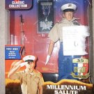 GI Joe 12" USMC Millennium Salute Saluting Marine action figure 1999 classic