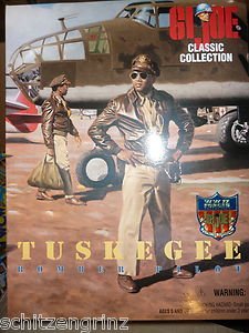 GI Joe 12" Air Corp Tuskeegee Airmen Bomber Pilot 477th 99th action figure 1996