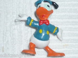 Disney Donald Duck Holding Hands Out PVC Action Figure by Applause 1980s