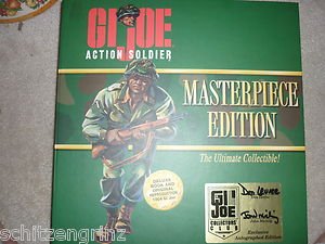 GI Joe 12" AUTOGRAPHED Masterpiece Edition African / Black Action Figure 1997