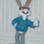 Comics Spain Bugs Bunny Sunglasses PVC Action Figure Approx 3" tall 1990