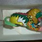 Chinese Dragon (cat, dog ?) windup wind up rollover tin toy