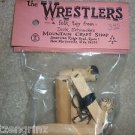 Folk Art Wooden Wrestlers by Mountain Craft Shop WV action figure