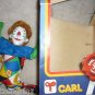 Carl Handarbeit windup Clown with noisemaking nose Spielfiguren Deutsch Germany