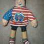 Bill Clinton Action figure plush doll 8" action figure political toy Kitty Hoot