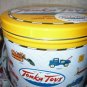 Advertising Tin Tonka Toys Pail Bucket with handle (held cookies) 5.5x6.5"