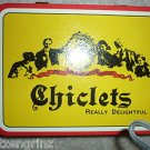 Advertising Tin Chiclets Gum Hinged 5.5x4.5
