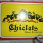 Advertising Tin Chiclets Gum Hinged 5.5x4.5