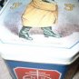 Advertising Tin Nabisco Uneeda Biscuit Raincoat graphic 3.5x5.5"