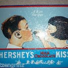 Advertising Tin Hershey's Kisses Rectangular 2.5x7.5" 1994