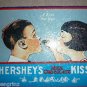 Advertising Tin Hershey's Kisses Rectangular 2.5x7.5" 1994