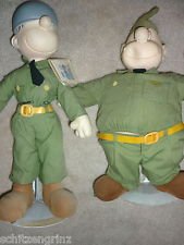 Beetle Bailey and Sarge 15" dolls action figure  Presents Hamilton Gifts