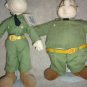 Beetle Bailey and Sarge 15" dolls action figure  Presents Hamilton Gifts