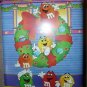 Advertising Tin Mars M & M's Christmas Eve at the Bread & Breakfast 6.5x5"" 1995