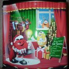 Advertising Tin M&M's Christmas Village Series The Night Before #7 6x5.5" 1998