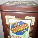 Advertising Tin Hershey's Mr Goodbar Millennium Series #2 1997 5x4.5"