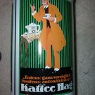 Advertising Tin German Kaffee Hag 7x4"