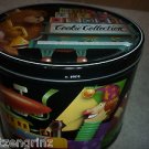 Advertising Tin Danish Cookies with Toy Graphics 5.5 x 7.5"