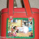 Advertising Tin Disney Characters with Handle 4.x5" 1990s