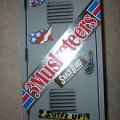 Advertising Tin Mars 3 Musketeers School Locker  3.5x9" 1989