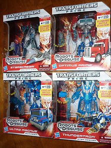 Transformers Prime Robots In Disguise Thundertron Light Up Action Figure 2012