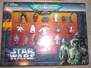 Micro Machines Star Wars Droids Action Figure Set 16 1995