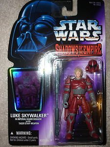 Kenner Star Wars SOTE Luke Skywalker Imperial Disguise w/Hologram Action Figure
