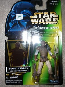 Kenner Star Wars POTF Weequay Skiff Guard w/Hologram Collection 3 Action Figure