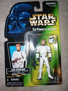 Kenner Star Wars POTF Luke Skywalker Stormtrooper Collection 2 Action Figure