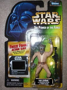 Kenner Star Wars POTF Lak Sivrak w/Freeze Frame Collection 2 Action Figure