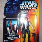 Kenner Star Wars POTF Han Solo Heavy Assault Rifle Red Card 1995 Action Figure