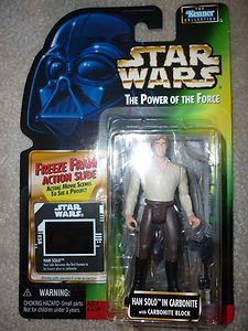 Kenner Star Wars POTF Han Solo Carbonite Freeze Frame Collection 1 Action Figure