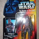 Kenner Star Wars POTF Chewbacca Bowcaster Red Card 1995 Action Figure