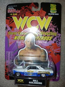 WCW Racing Champions Fall Brawl Bill Goldberg 1998 Diecast wwf wwe 1/64