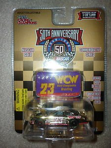 WCW Racing Champions 23 Lance Hooper Gold Ltd Ed 5000 Diecast wwf wwe 1/64